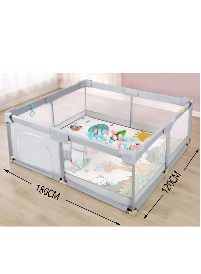 Large Space Comfortable and Breathable Baby's Indoor Game Fence Baby's Protective Fence