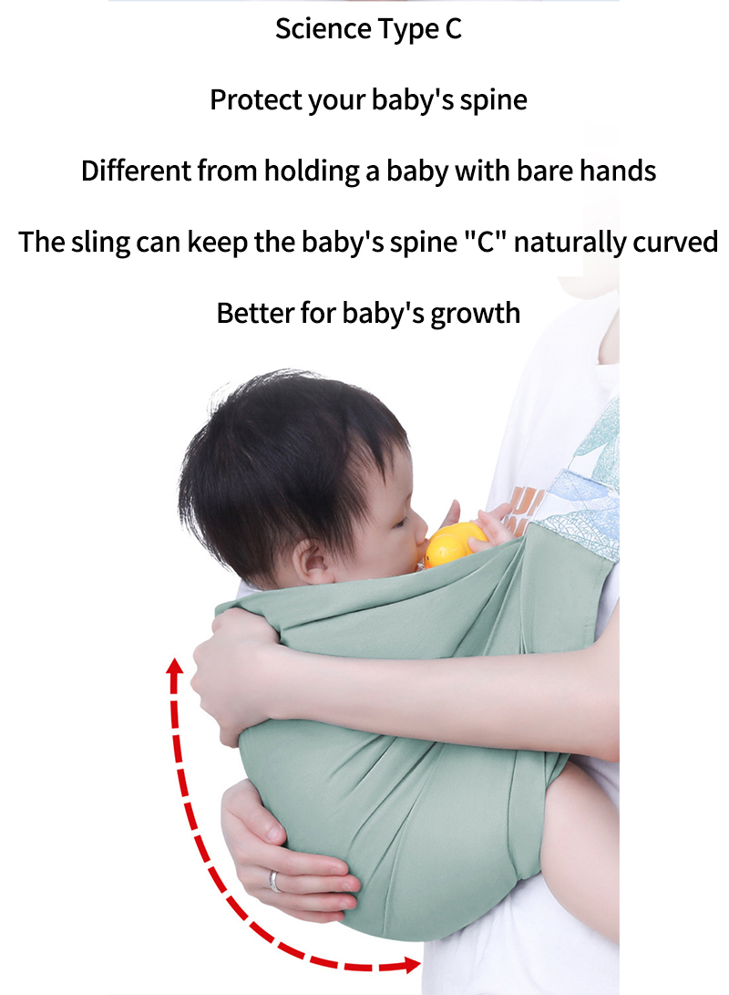في الصيف ، الخروج إلى الأطفال حديثي الولادة عقد الطفل قطعة أثرية صغيرة من العمر قبل عناق عناق عرضية بسيطة المحمولة حزام