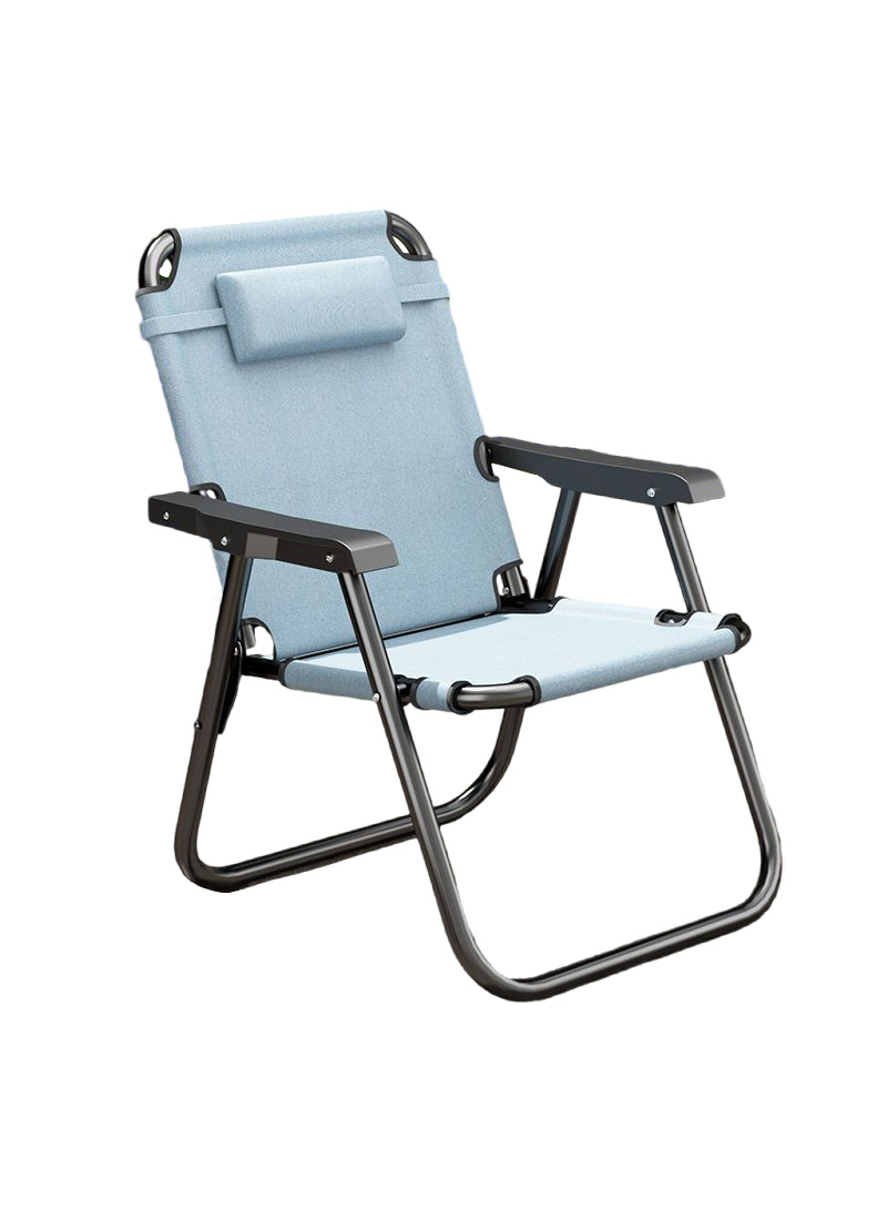 سوبر المحمولة كرسي في الهواء الطلق للطي ، مناسبة للتخييم ، الشاطئ ، والتخييم 54 * 46 * 89cm