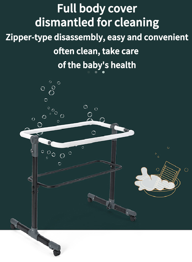 متعددة الوظائف المحمولة للطي سرير الأطفال الرضع سرير الأطفال الرضع سرير هزاز