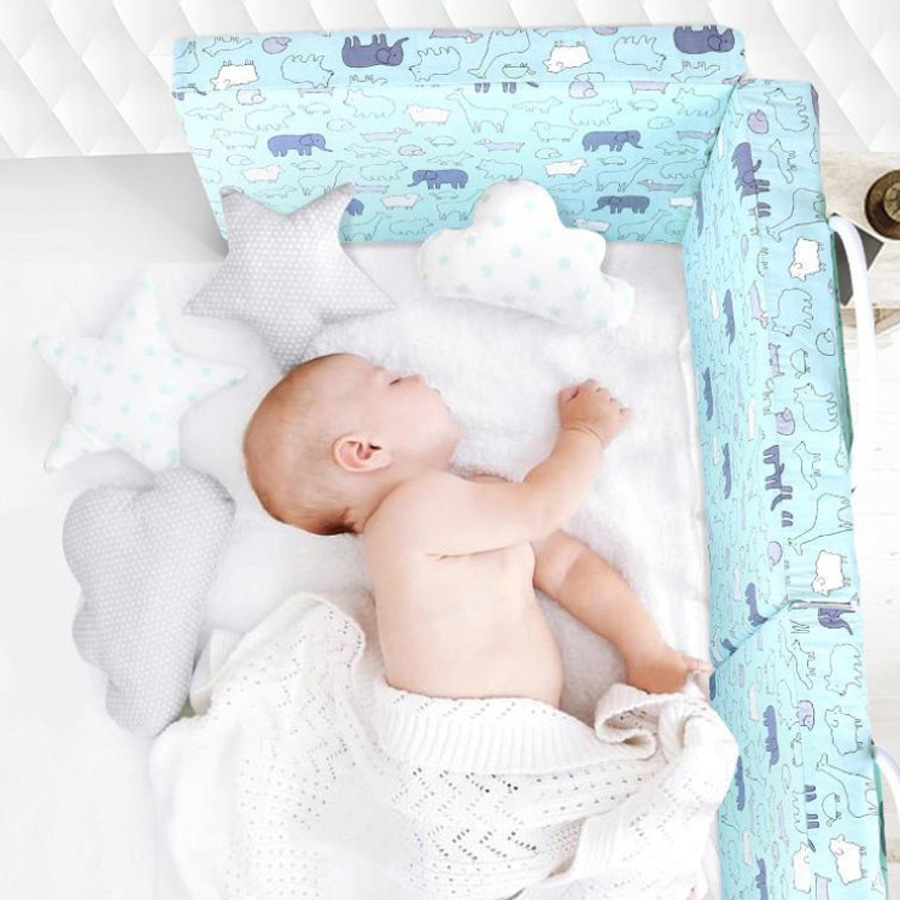 الرضع سرير قابل للتعديل الدرابزين ، الدرابزين سلامة الطفل السرير ، سرير قابل للفصل الدرابزين - الإسفنج حقيبة لينة