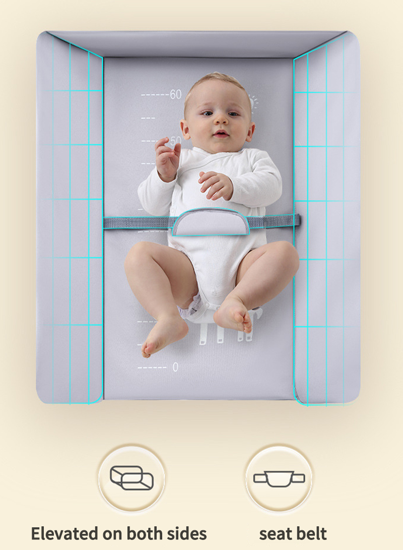 حفاضات الجدول طفل رضيع التمريض الجدول طفل حديث الولادة تغيير الجدول تدليك طاولة حمام اللمس متعددة الوظائف قابلة للطي