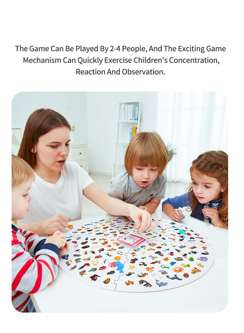 روضة أطفال تنمية ذكاء الطفل التفاعل بين الوالدين والطفل لعبة تعليم الأطفال سطح المكتب لعبة البحث عن الكنز مصباح يدوي