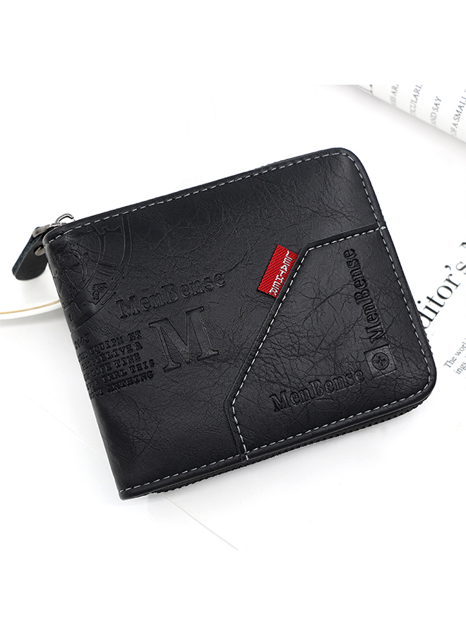 رجل محفظة محفظة قصير بطاقة حقيبة حقيبة يد بطاقة 11.5 * 10 * 3cm