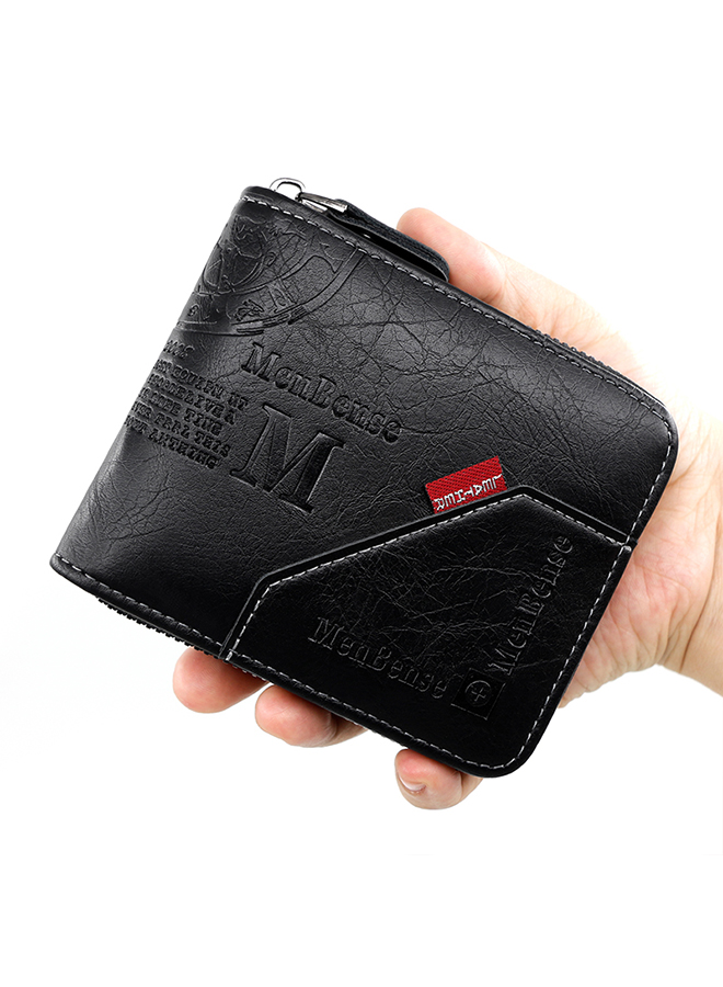 رجل محفظة محفظة قصير بطاقة حقيبة حقيبة يد بطاقة 11.5 * 10 * 3cm