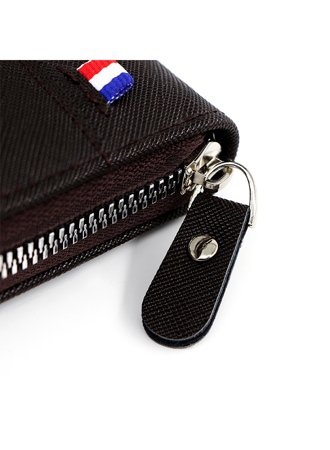 رجل محفظة محفظة قصير بطاقة حقيبة حقيبة يد بطاقة 11.5 * 9.5 * 2.5cm