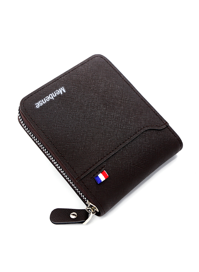 رجل محفظة محفظة قصير بطاقة حقيبة حقيبة يد بطاقة 11.5 * 9.5 * 2.5cm