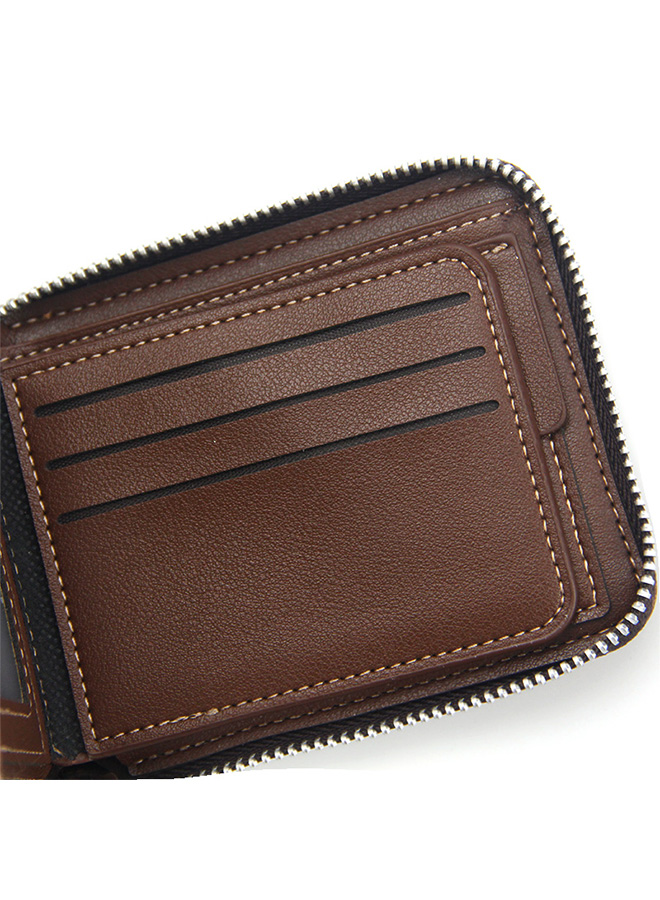 رجل محفظة محفظة قصير بطاقة حقيبة حقيبة يد بطاقة 11.5 * 9.5 * 2 سم