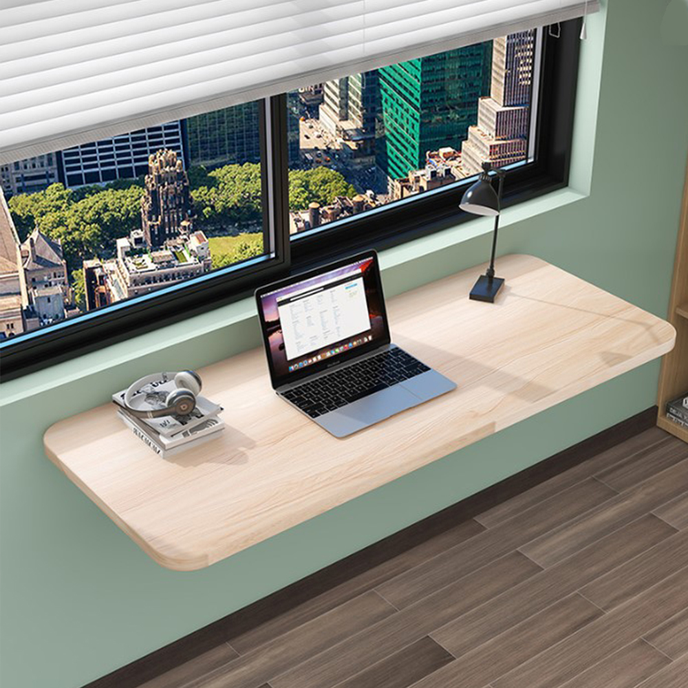 متعددة الوظائف طاولة كمبيوتر قابلة للطي الجدار الأعلى المطبخ توفير مساحة 80 * 40 سم أبيض