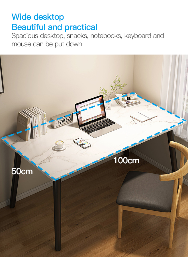 طاولة كمبيوتر سطح المكتب بسيطة 100 * 50 * 72cm