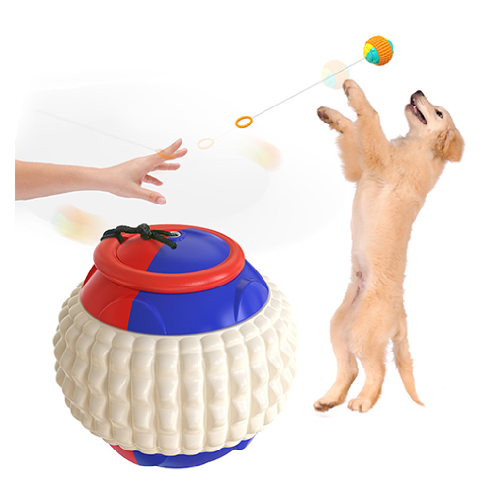 الحيوانات الأليفة لعبة الكلب نموذج جديد انفجار ضرس الكرة المضادة للعض رمي لعبة الكرة