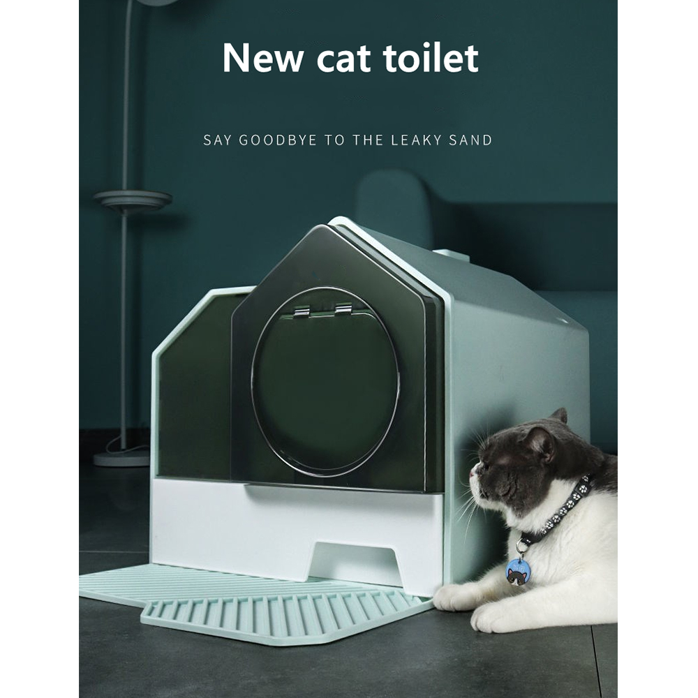 مغلقة تماما القط القمامة مربع درج نوع كبير جدا رائحة القط المرحاض القط القمامة القط القمامة مربع المادة
