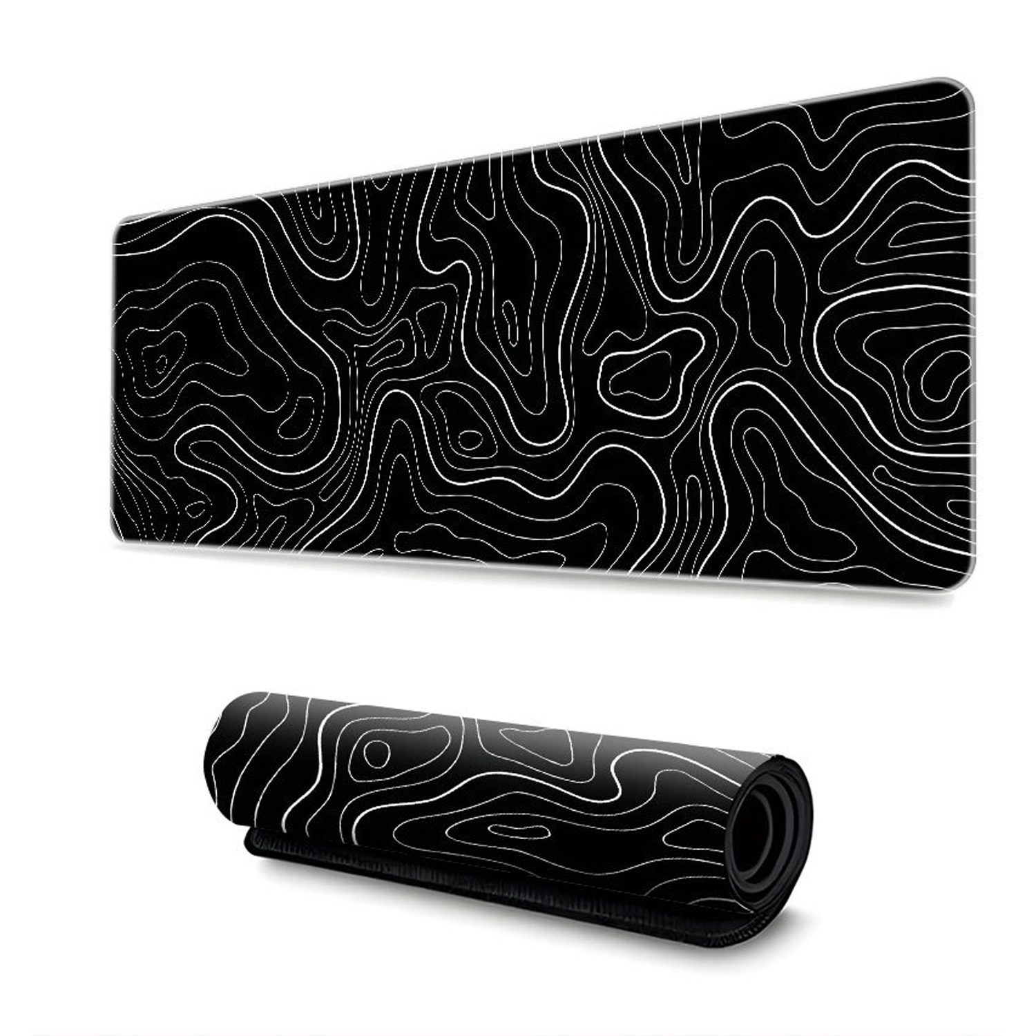 Large Mouse Pad 900*400mm Size,Anti-Skid Gaming Mouse Pad Office Desk Mat Desk Pad for Computers Laptop