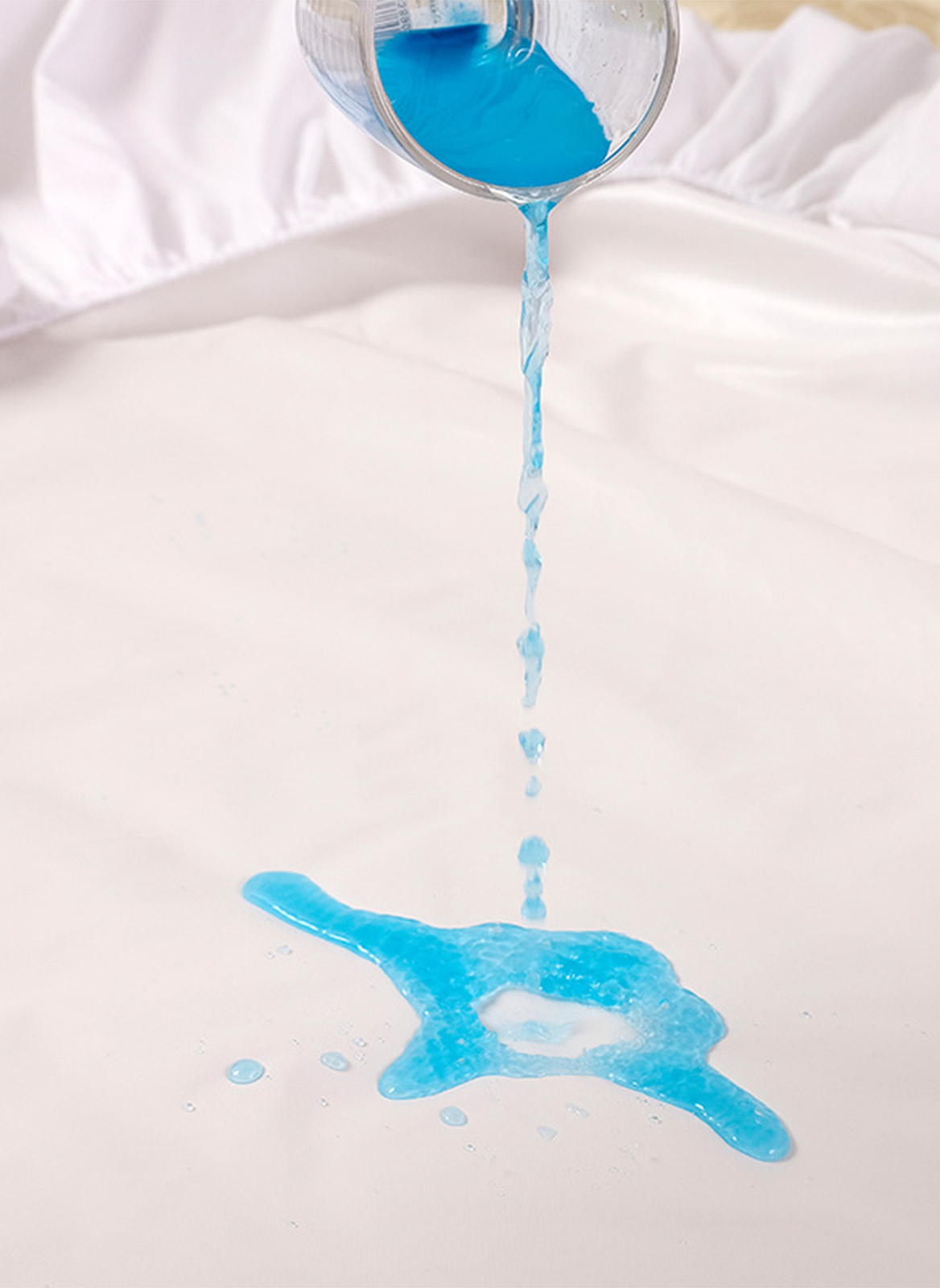 ماء غطاء السرير ، آلة قابل للغسل ، لون نقي فراش غطاء الحماية ، البول الرعاية ورقة ، 200 * 200 + 30 سم